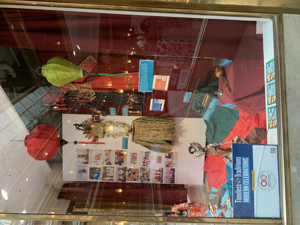 a window display of a store